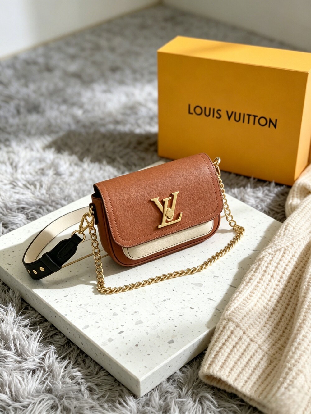 Louis Vuitton Lockme Tender Brown